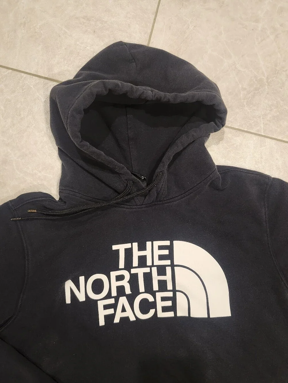 THE NORTH FACE Men’s Fleece Hoodie Pullover Sweatshirt Large Black long sleeve